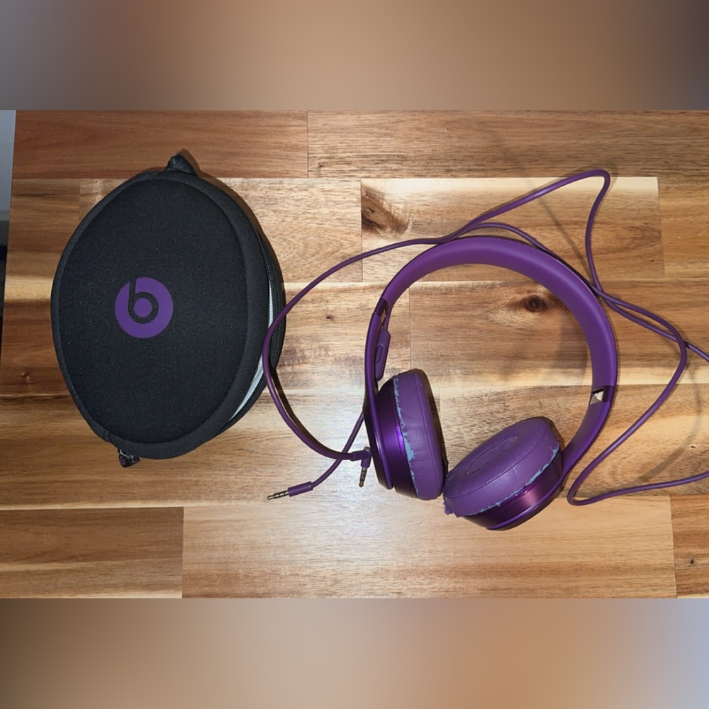 Beats by Dre Purple On-Ear Headphones
